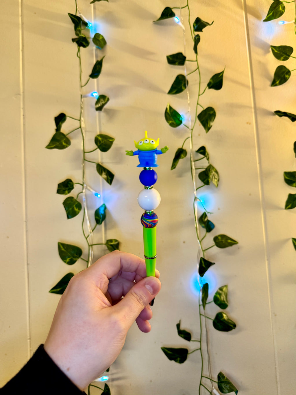 Premade Beaded Character Pen