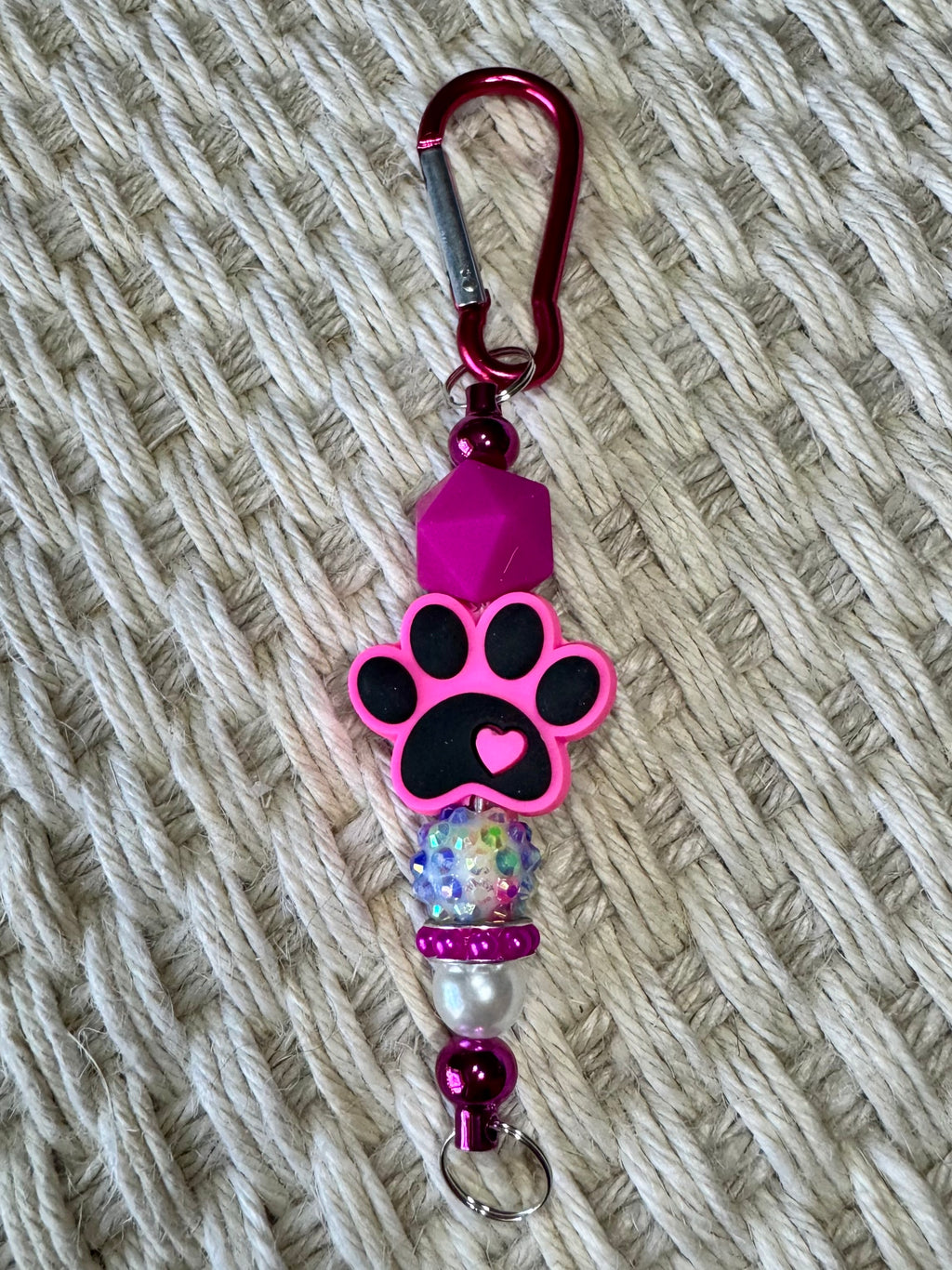 Pet Parent Carabiner Bag Charm