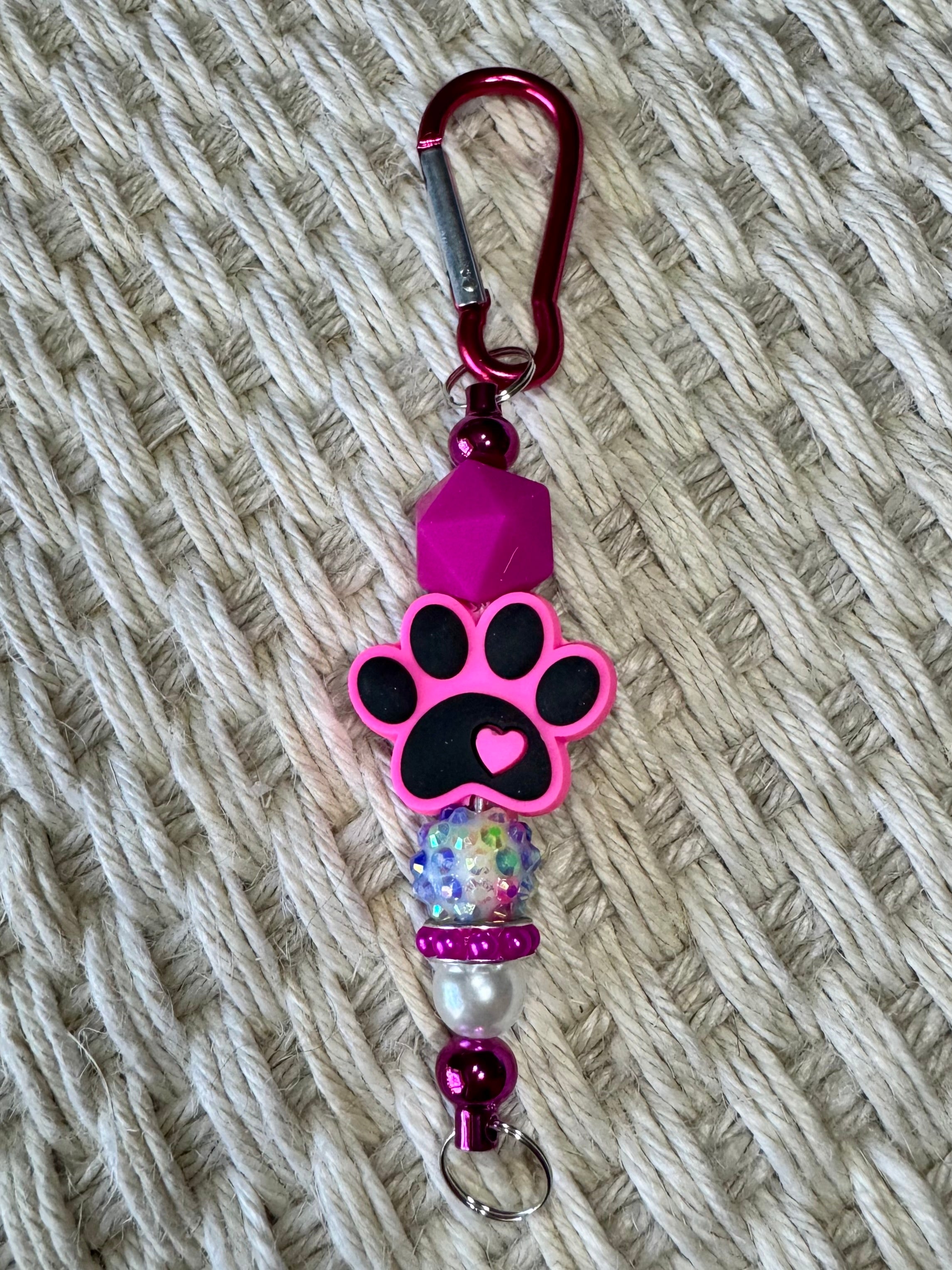 Pet Parent Carabiner Bag Charm