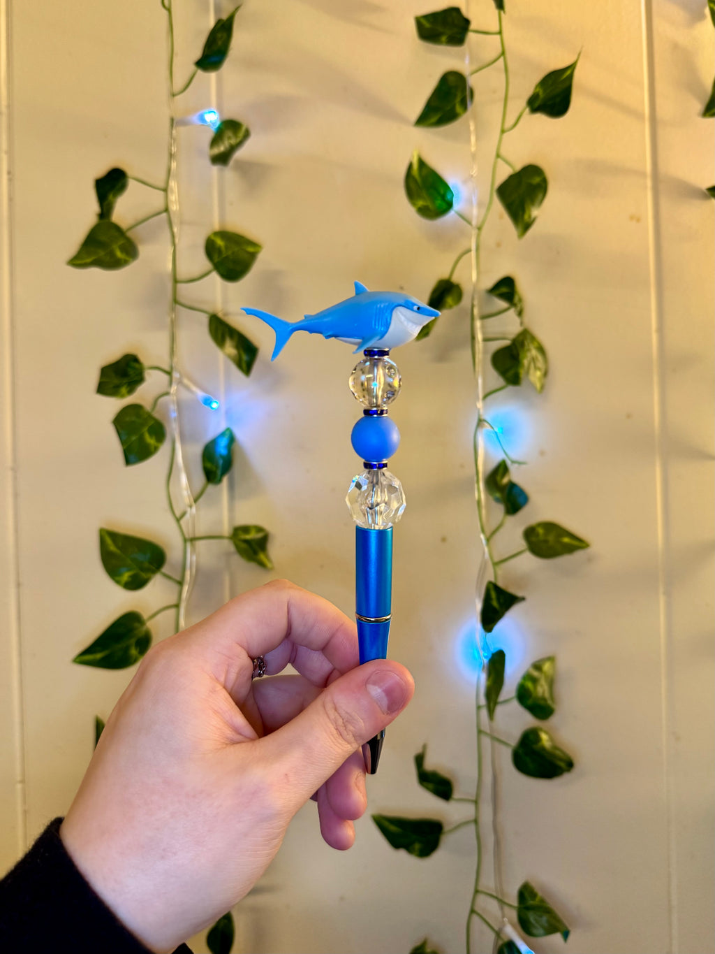 Premade Beaded Character Pen