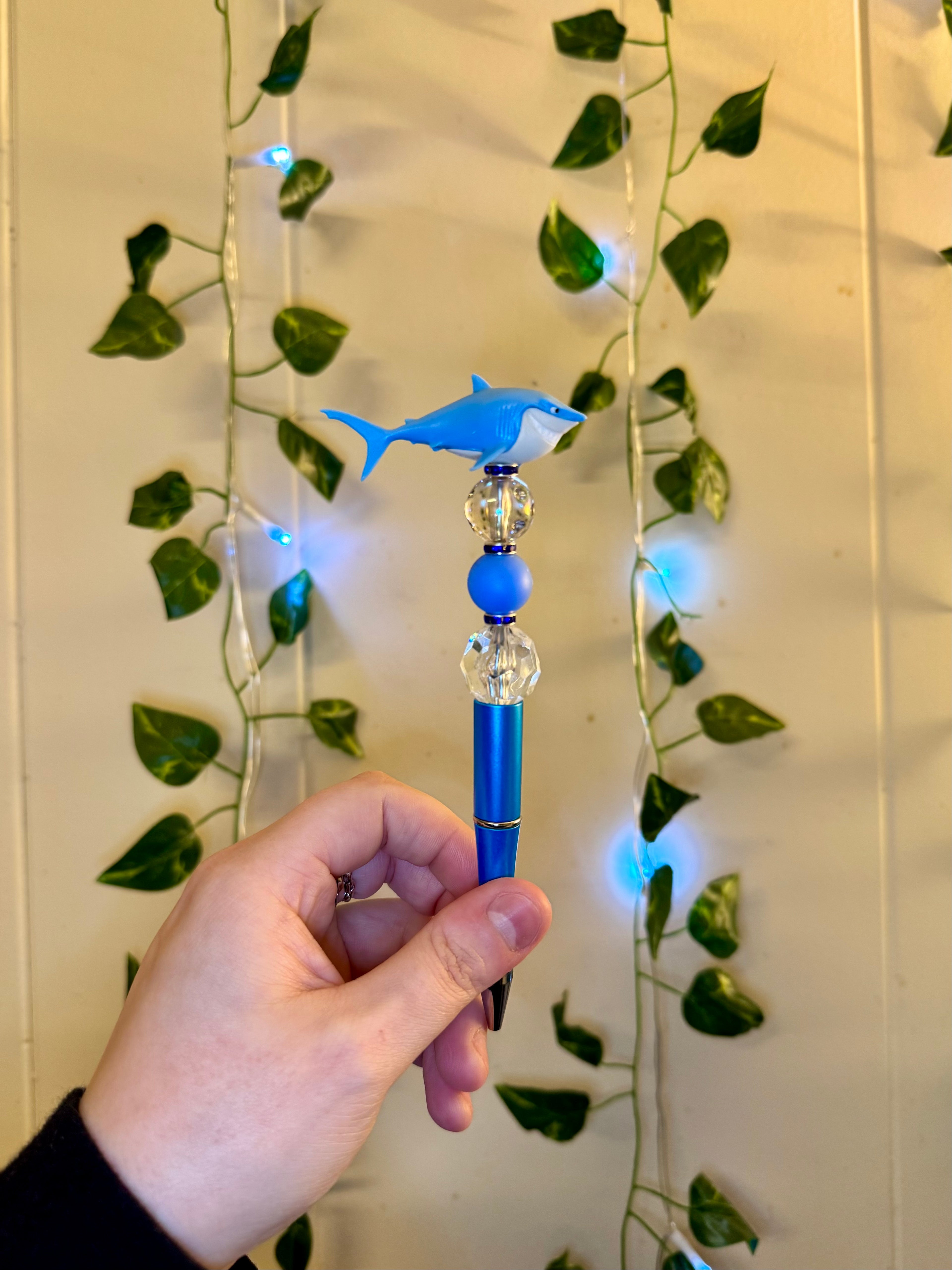 Premade Beaded Character Pen