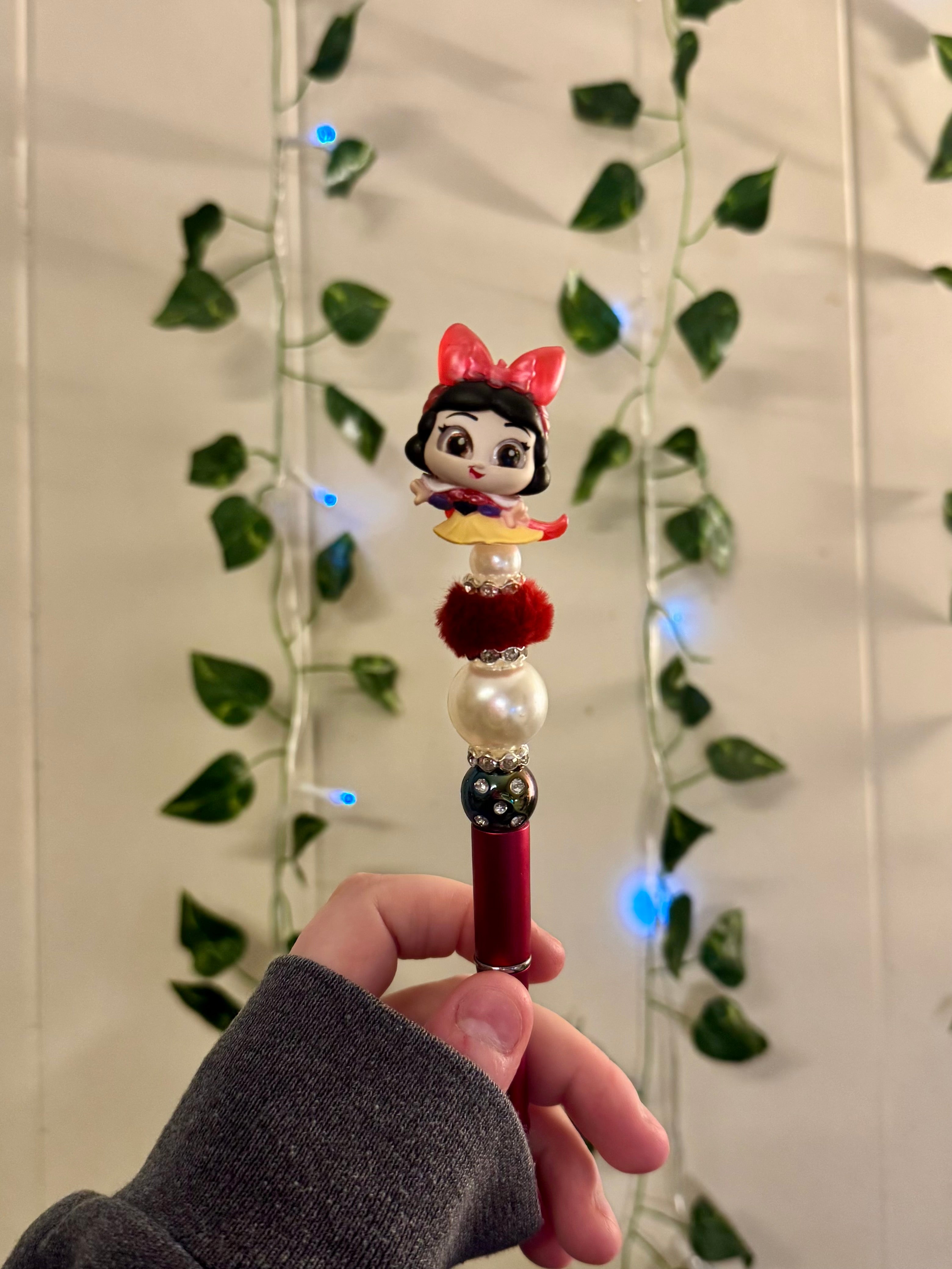 Premade Beaded Character Pen