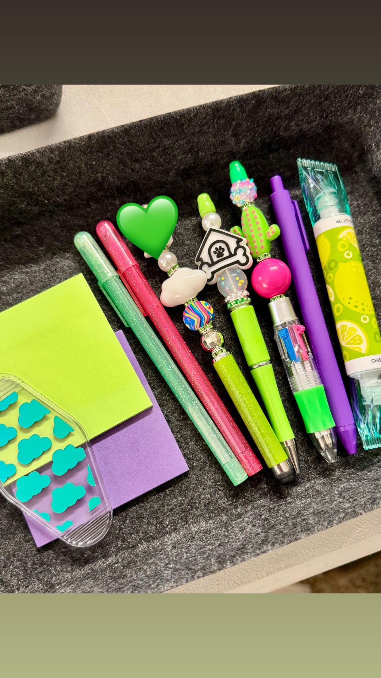 Live Build Custom Stationary Set